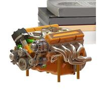 Motori modello | Metal V8 Motor Ornamenti - Novità Toys per figlio adolescente classe uomini amici di famiglia giovani ragazze apprendimento figlia