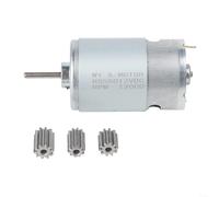 Motori per auto elettriche RS550, RS390, RS380, per bambini, 6 V, 12 V, 24 V, con 10 denti e 12 denti, design a doppio modulo (550, 12 V, 12000 rpm)