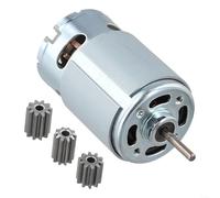 Motori per auto elettriche RS550, RS390, RS380, per bambini, 6 V, 12 V, 24 V, con 10 denti e 12 denti, design a doppio modulo (555, 24 V, 22000 rpm)