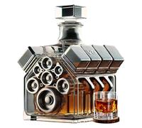 Motori Per Whisky Bottiglia,Motori Formare Una Bottiglia Di Alcol,Boccetta In Stile Motore,decorazione Per Caraffa Di Vino,Caraffa Per Motore Auto Creativa Per Gli Amanti Di Whisky E Auto