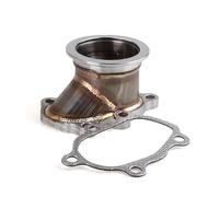 motori Turbo Adatto per turbocompressore GT25 GT28 T25 T28 RS-BOV085, tubo di scarico turbo da 5 bulloni per adattatore flangia a V 2,5"/63 mm Turbocompressore accessori