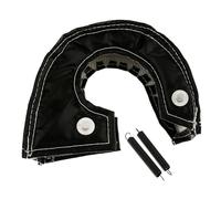 motori Turbo Copertura Protettiva Per Turbocompressore T3 T4 T6, Barriera Termica, Protezione Turbo, Accessori In Fibra Di Silicone Turbocompressore accessori(Black for T3)