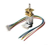 Motoriduttore, 1 pz 6 V DC N20 JGA12 con encoder, ingranaggio in metallo ad alta coppia, riduzione della velocità a basso rumore, per progetti fai da te di moduli auto robot RC (50 giri/min)