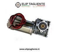 MOTORIDUTTORE 12V 110W DC 60RPM MEC63B14 MAGNETI PERMANENTI TRAZIONE BATTERIA