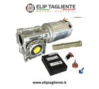 MOTORIDUTTORE 12V DC 450W 100RPM + CONTROLLER 12V 90A REVERSIBILE PER BATTERIE