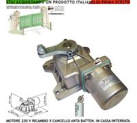Motoriduttore 230 V Ricambio Per Cassa Interrata IP67 x Cancello Automatico Anta