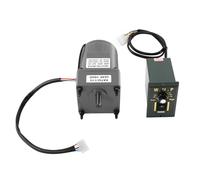 Motoriduttore 40 W, 220 V, kit di regolazione della velocità del motore, motoriduttore 15 K, con regolatore di velocità, motore asincrono AC riduttore, per imballaggio, stampa, tessuto, tintura