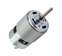 Motoriduttore 755 DC 21 V 120 W ad alta coppia motore spazzolato con cuscinetti a sfera per utensili elettrici, per macchine CNC, robotica e attrezzature industriali (senza cavo)