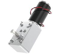 Motoriduttore a magnete permanente 12V Dc, coppia elevata, acciaio inossidabile, albero compatto da 8 mm, autobloccante