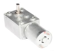 Motoriduttore a vite senza fine 12 V CC ad alta coppia a turbina a vite con ingranaggio autobloccante 0,6-200 giri/min per apriporta finestra in miniatura argano automazione serie JGY370 (9 giri/min)