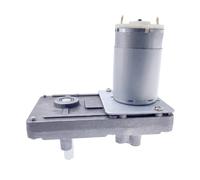 Motoriduttore a vite senza fine 12V Riduttore 20-157RPM DC Coppia elevata Motore elettrico Metal Gear Reverse Self Lock for apparecchiature di automazione(12V 60RPM)