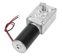Motoriduttore a Vite Senza Fine Reversibile, DC12V 10-400RPM Ad Alta Velocità Di Torsione Ridurre Il Motoriduttore Elettrico Del Motoriduttore, Per La Sostituzione Con 8mm D-Albero (12V 130rpm)