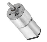 Motoriduttore ad Alta Precisione, DC 6V / 12V 16GA030 Coppia Elevata Bassa Velocità e Rumore per Smart Car, Serratura Elettronica, Robot, Giocattoli Elettronici, ecc(6V 30RPM)