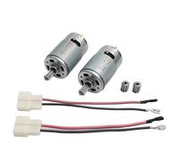 Motoriduttore ad alta velocità da 12 V per motore RS550 30000 giri/min CC compatibile con auto Fisher Price e veicoli a ruote per bambini, confezione da 2