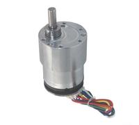 Motoriduttore CC JGB37 520 con supporto encoder per il monitoraggio della velocità in tempo reale in veicoli e robot autonomi a due ruote (12V37)