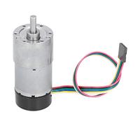 Motoriduttore con Encoder Ad Alta Torsione con Riduzione della velocità del Motoriduttore in Metallo DC12V JGB37-3530 (30 giri/min)