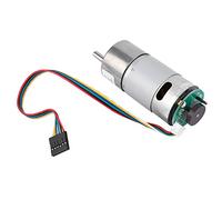 Motoriduttore DC 12V 24V con Encoder 30RPM Albero Eccentrico 37mm Riduttore Velocità Elevata Coppia per Automazione Industriale Motoriduttore Industriale con Encoder per Sistemi di Controllo