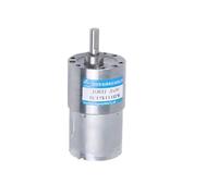Motoriduttore DC 12V 24V Micro 37mm JGB37-3530 Motore elettrico a coppia elevata con velocità regolabile for elettrodomestici(12V 200RPM,Motor and Bracket)