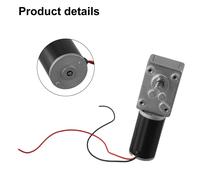 Motoriduttore DC 12V facile da integrare in diversi sistemi 25 giri/min