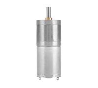 Motoriduttore DC 12V, motoriduttore elettrico ad alta coppia con riduttore di velocità a velocità 25GA-370 Centric Shaft 25mm Diametro motore elettrico(12V 400RPM)
