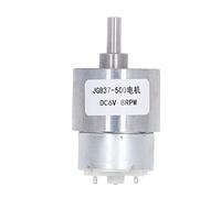 Motoriduttore DC 8 giri/min Alluminio Ottone Elevata durezza Resistenza all'abrasione Motore di riduzione della velocità di trasmissione stabile DC6V per serrature elettroniche