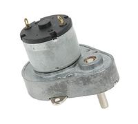 Motoriduttore DC Guscio in alluminio Bobina in ottone Motore di riduzione della conduttività forte DC12V 50 giri/min per giocattoli di automazione robotica