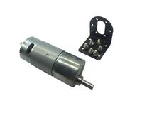 Motoriduttore DC,Motore Dc JGB37-550 Mini motore inverso 12V DC Riduttore elettronico ad alta coppia 12v Ingranaggio(Package R,18rpm)