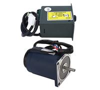 Motoriduttore e Controller, Motore a velocità Variabile AC220V Reversibile per Smerigliatrice Elettrica (2800 giri al minuto (da 10 a 2800 giri/min))