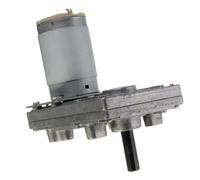 Motoriduttore elettrico a vite senza fine reversibile a bassa rumorosità CC