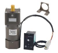 Motoriduttore Elettrico Per L'industria Dell'imballaggio L'industria Delle Macchine Utensili Il Motore Asincrono Monofase AC 90W, La Decelerazione Della Velocità Regolabile Motore Ingranaggi CC