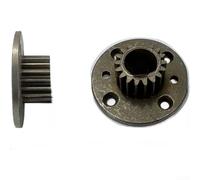 Motoriduttore epicicloidale a 37 denti per bicicletta elettrica e scooter, kit completo con 3 marce, frizione, anello esterno e ingranaggio solare, PA66 nylon, 650 g (D)