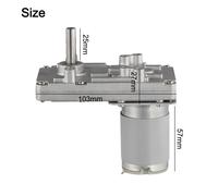 Motoriduttore Flessibile Velocità 555 12V 24V DC Alta Coppia Basso Rumore 40 80