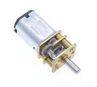 Motoriduttore irreversibile CC con controllo della velocità, 15-1000 giri/min, per artigianato, modelli RC e dispositivi industriali, 3 V, 6 V, 12 V (6 V-30 RPM)