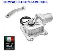 MOTORIDUTTORE IRREVERSIBILE CROMO COMPATIBILE CON CANCELLO 230V BATTENTE RICAMBI