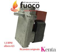 MOTORIDUTTORE KENTA CON ECONDER 1,5 RPM ALBERO 8,5 PER STUFE MCZ CLAM cod. 2061 [EEK: Conforme]