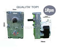 MOTORIDUTTORE MOTORE CARICO STUFA PELLET 1RPM MELLOR CGM PALAZZETTI THERMOROSSI