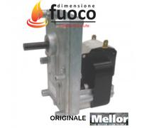 MOTORIDUTTORE ORIGINALE MELLOR 2RPM ALBERO 9,5 STUFA MONTEGRAPPA ECOFOREST -2003 [EEK: Conforme]