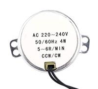 Motoriduttore sincrono 1pc 220-240V AC 4W CW/CCW(5-6RPM)