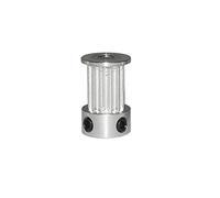 motoriduttore, Tipo K 12 denti HTD3M, foro 6 mm,35, for cinghia, utilizzato in lineare 12T, dimensioni precise(Width 10mm,Bore 4mm)