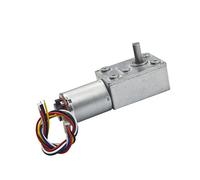 Motoriduttori a coppia elevata con riduttore in metallo CC 40:1 con encoder 11 PPR Motoriduttore a vite senza fine da 6 V 12 V 24 V CC for controllo intelligente: 6, Tensione: CC 6 V)(Dc 24v,23)