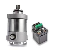 Motorini D'Avviamento Motorino Di Avviamento Elettrico Per Moto E Relè Solenoide Per CRF450 Per CRF450X 2005-2014 31200-MEY-671 35850-KCN-003 Motore Di Avviamento(2 pieces SET)