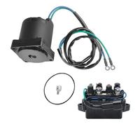 Motorini Di Avviamento 64E-43880 Motore Di Inclinazione E Assetto Elettrico E Relè Per Motore Per Fuoribordo 115-225 CV 1997-2002 67H-43880 64E-43880 64E-43880-00 Motore Avviamento