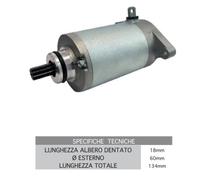 MOTORINO AVVIAMENTO 31200HLA000 SYM JOYRIDE EURO 2 200 2003 2004 2005 2006
