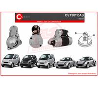 MOTORINO AVVIAMENTO CASCO CST30115AS PER SMART 10030115AV MAV2340A