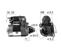 MOTORINO AVVIAMENTO EM017Q 46518059 CS 1192 7772459 101192M DRS3977 CST20150RS