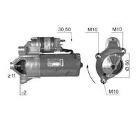 MOTORINO AVVIAMENTO EM105Q 8EA 011 610-451 DRS3617 SX5061 CS 594 636641 10594D