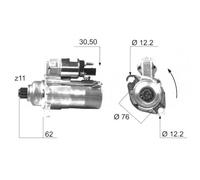 MOTORINO AVVIAMENTO EM488Q 02M 911 023 NX 101323H TS18E3 CST15244OS 113841