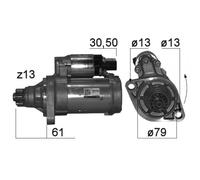 MOTORINO AVVIAMENTO EM716Q LRS02625 02M 911 024 HX CST40308RS 254823V 25-4298