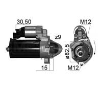 MOTORINO AVVIAMENTO EM718Q 88212323 25-4007 03G 911 023 A CST10384ES CST10384RS