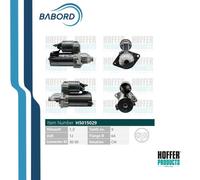 Motorino Avviamento HOFFER MOTORI 1.3 MultiJet MTJ JTD
